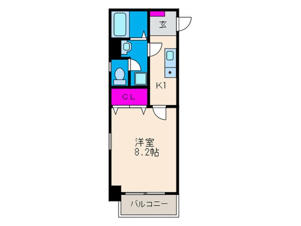 シャルマンの物件間取画像